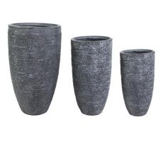 Utah High Vase Graphite D 56 cm, H 100 cm - afbeelding 5