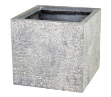 Utah Cubi Washed Grey W 20 cm, H 22 cm - afbeelding 2