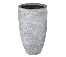 Utah High Vase Washed Grey D 44 cm, H 77 cm - afbeelding 1