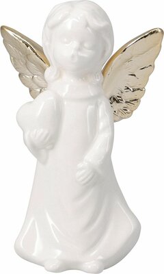 meisje engel staand 9 x 6 x 14 cm designs - afbeelding 1