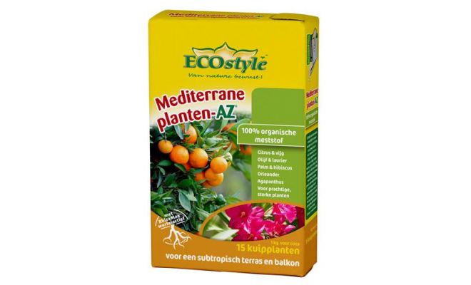 Meststof mediterrane plant-az, Ecostyle, 1 kg - afbeelding 1