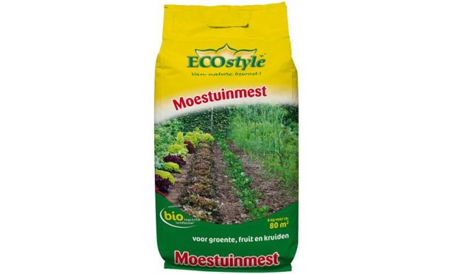 Meststof moestuinmest, Ecostyle, 8 kg - afbeelding 1