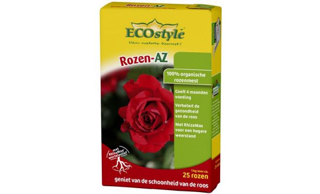 Meststof rozen-az, Ecostyle, 1 kg - afbeelding 1