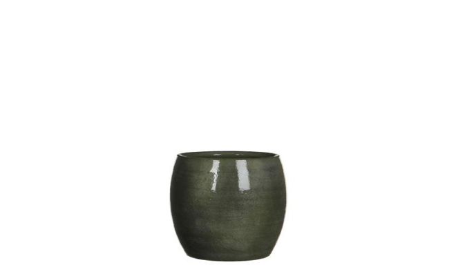 MICA Pot lester d16 h14cm groen - afbeelding 1