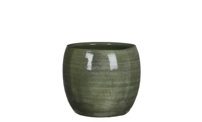 MICA Pot lester d24 h22 cm groen - afbeelding 1