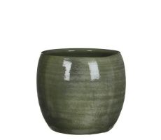 MICA Pot lester d24 h22 cm groen - afbeelding 1