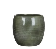 MICA Pot lester d28h26cm groen