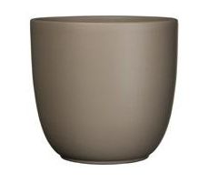 MICA Pot tusca d13.5h13cm taupe mat - afbeelding 3