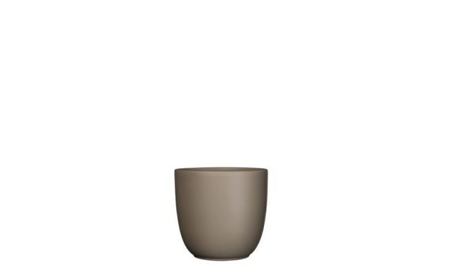 MICA Pot tusca d14.5h14cm taupe mat - afbeelding 1