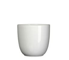MICA Pot tusca d22.5 h20cm wit glans - afbeelding 3