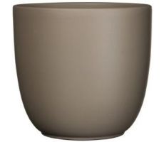 MICA Pot tusca d25 h23cm taupe mat - afbeelding 3