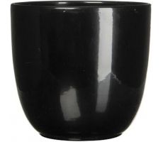 MICA Pot tusca d28h25cm zwart glans - afbeelding 4