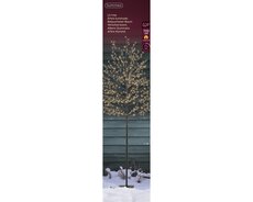 Micro 720 LED kerstboom pvc continu licht buiten – zwart/klassiek warm – Ø 70 cm x H 180 cm - afbeelding 3