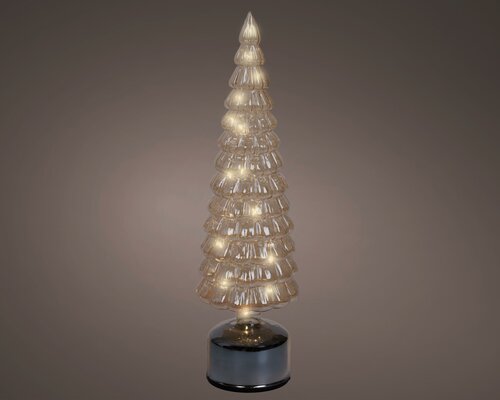 Micro led draaiende boom, glas, amber, warm wit