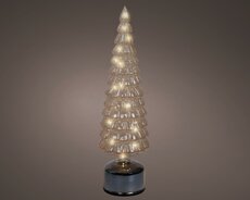 Micro led draaiende boom, glas, amber, warm wit
