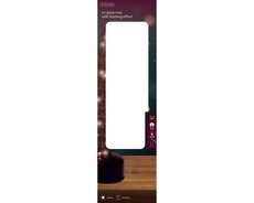 Micro LED rotating tree glas flashing effect binnen, rood/warm wit, Ø 11 cm x H 39 cm - afbeelding 3