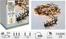 microcluster 1000 led flash amber/warm wit - afbeelding 2
