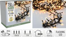 microcluster 750 led flash amber/warm wit - afbeelding 2