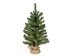 Mini led kunstkerstboom binnen, h 60 cm,  20 lights warm wit - afbeelding 3