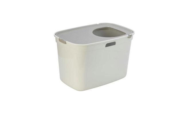 MODERNA Kattoilet top cat wit/grijs - afbeelding 1