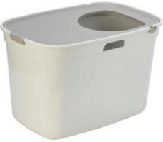 MODERNA Kattoilet top cat wit/grijs - afbeelding 1