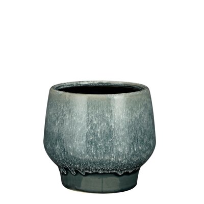 Monta pot rond d.blauw - H14 x Ø16 cm - afbeelding 1