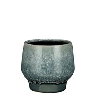 Monta pot rond d.blauw - H14 x Ø16 cm - afbeelding 1