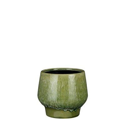 Monta pot rond d.groen - H14 x Ø16 cm - afbeelding 1