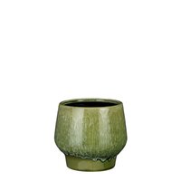 Monta pot rond d.groen - H14 x Ø16 cm - afbeelding 1