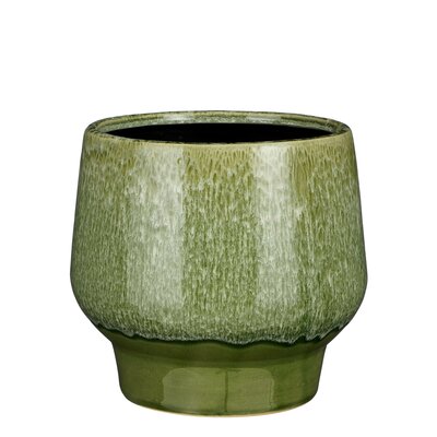 Monta pot rond d.groen - h17xd19,5cm - afbeelding 1