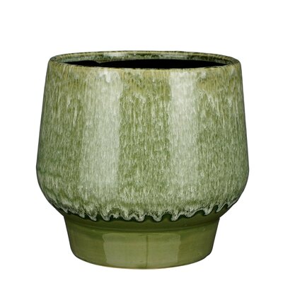 Monta pot rond d.groen - H20 x Ø22 cm - afbeelding 1