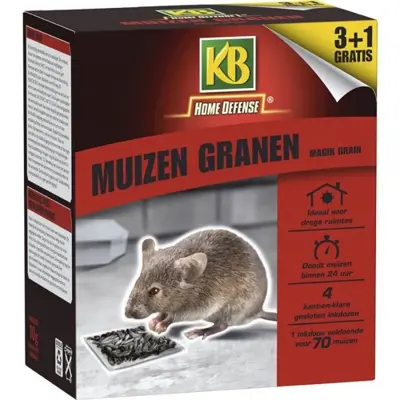 Muizenlokdoos met pasta 4st