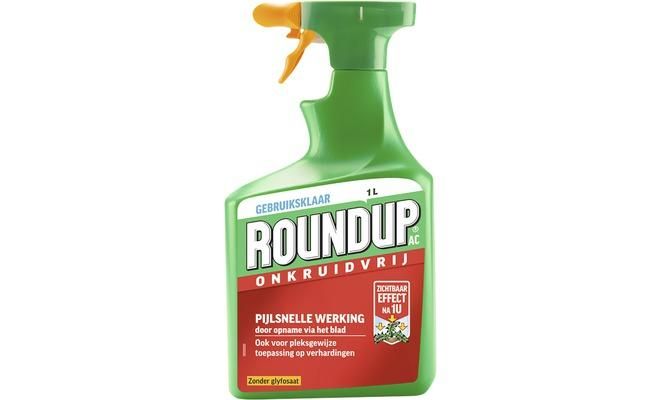 ROUNDUP® AC Snel Onkruidvrij Onkruidspuit 1L