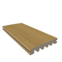 NewTechWood composiet co-extrusie enkelzijdig dekdeel houtstructuur 2,3 x 13,8 x 400 cm, Red Cedar.