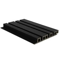 NewTechWood composiet co-extrusie wand bekleding castellation 4325 profiel, 2,5 x 19,6 x 290 cm, Zwa