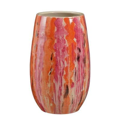Nigel pot rond d.roze - H50 x Ø31 cm