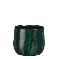 Nigel pot rond groen - H13 x Ø15 cm