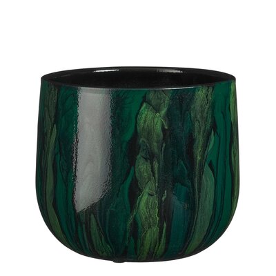 Nigel pot rond groen - H21 x Ø24 cm