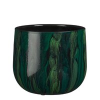 Nigel pot rond groen - H21 x Ø24 cm