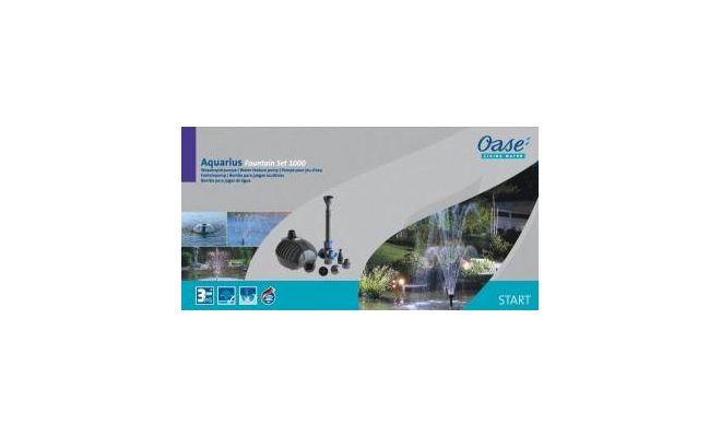 OASE Aquarius fountain set classic 1000, luchtpomp - afbeelding 1