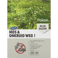 Onkruid en mos weg, Pokon, 50m2, 3in1