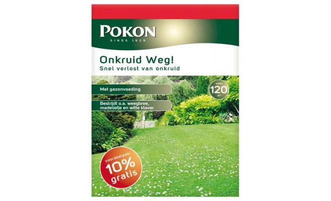 Onkruid weg, Pokon, 120m2 2400 gram