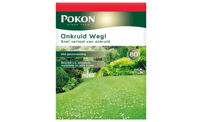 Onkruid weg, Pokon, 80m2 1600 gram - afbeelding 1