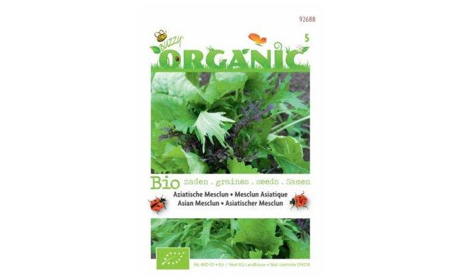 Organic mesclun aziatisch 3g