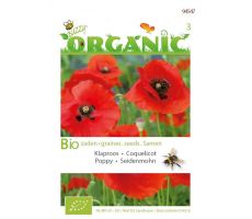 Organic papaver rhoeas red 0.25g