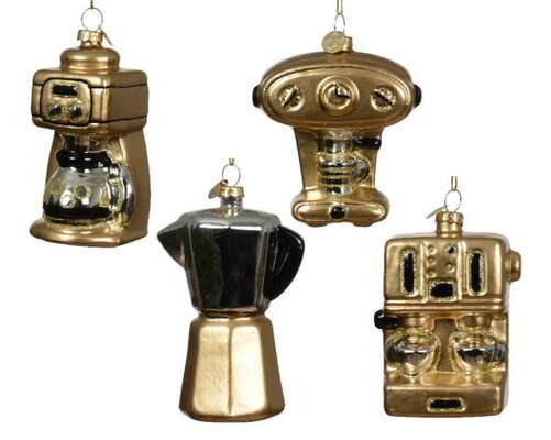 Ornament glas, Figuur, L 7,8 cm, per stuk