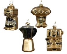 Ornament glas, Figuur, L 7,8 cm, per stuk