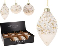 ornament glas, per stuk
