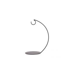 Ornament standrd l20b13h27cm zwart