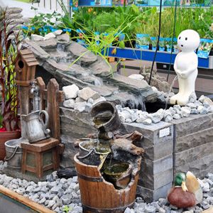 Ornamenten en fonteinen